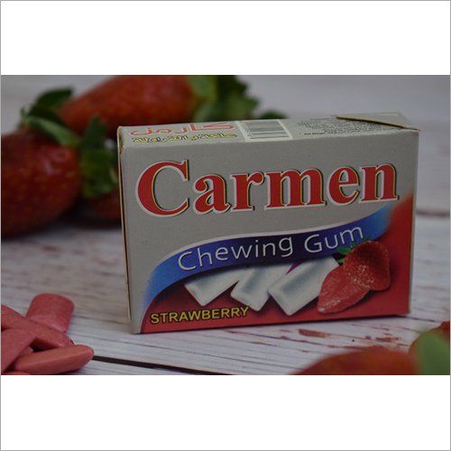 Chewing-Gum Carmen Fraise